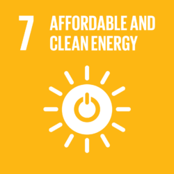 De GGA draagt bij aan SDG-doel 7 voor schone energie.